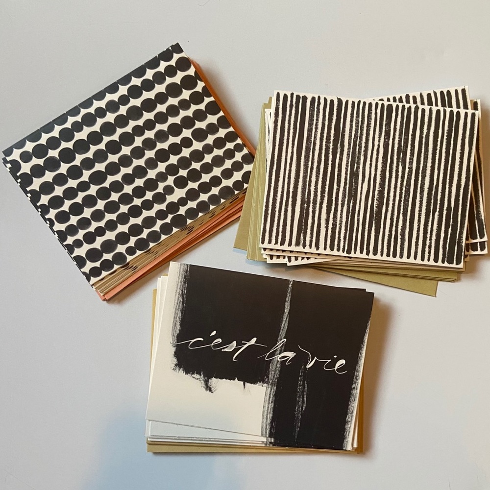 18 Blank Cards and Envelopes - Fringe Studios
